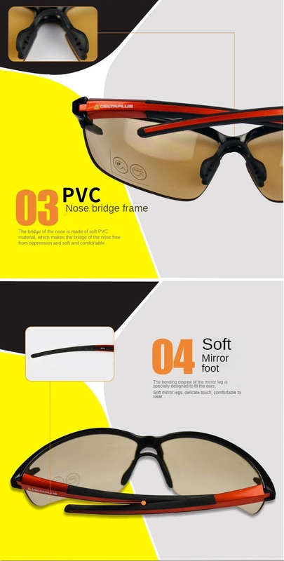 DeltaPlus Sunset Sprinter Safety Glasses