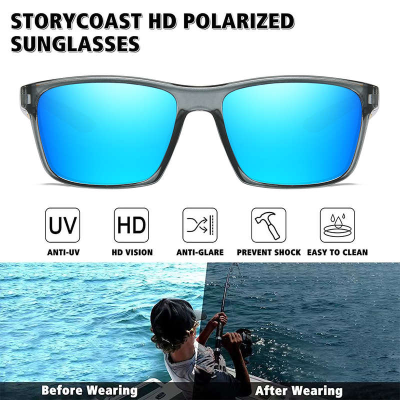 SHIMANO Polarized Fishing Sunglasses Red