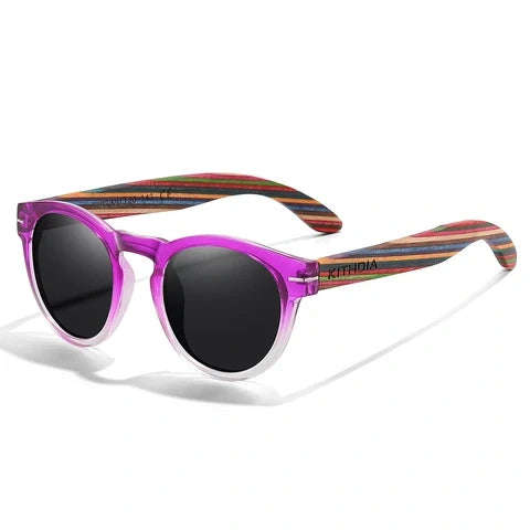 Polarized Wood Vivid Magenta Hues