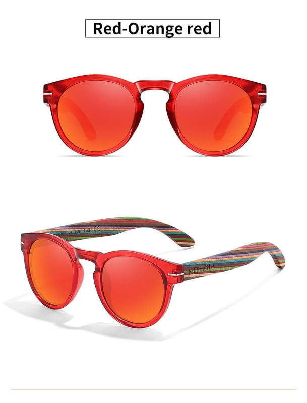 Polarized Wood Crimson Horizon Rounds