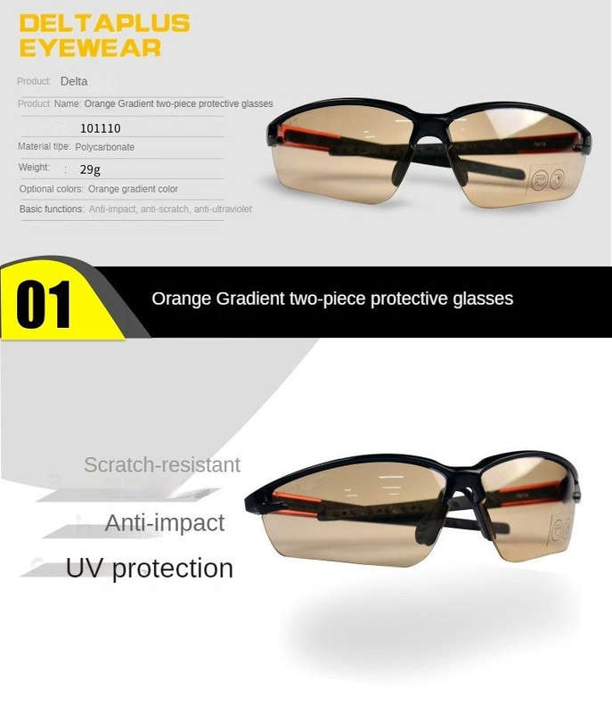 DeltaPlus Sunset Sprinter Safety Glasses