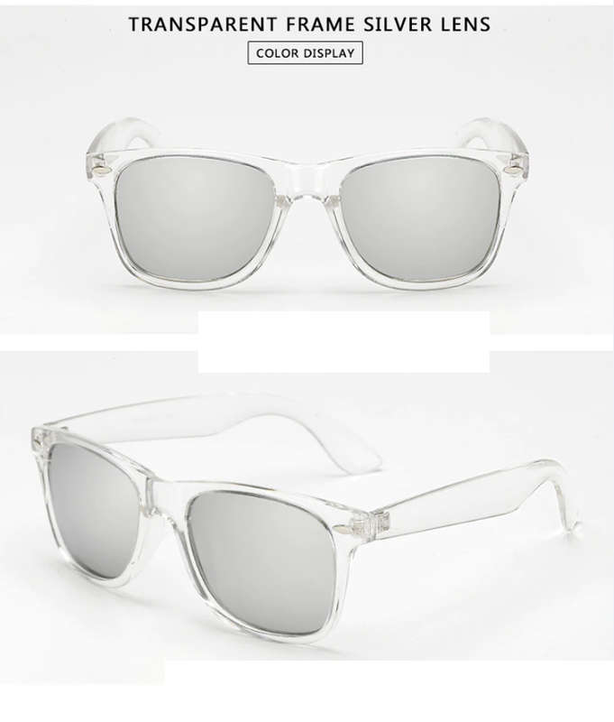 SekelBoer WarBlade Clear Frame & Silver Lense