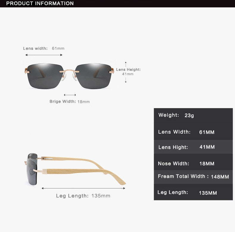 Bamboo Rimless Tutu Tranquility