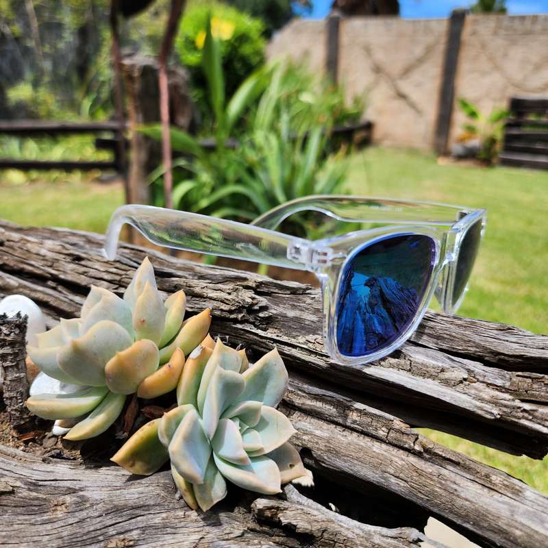 SekelBoer WarBlade Clear Frame & Blue Lense