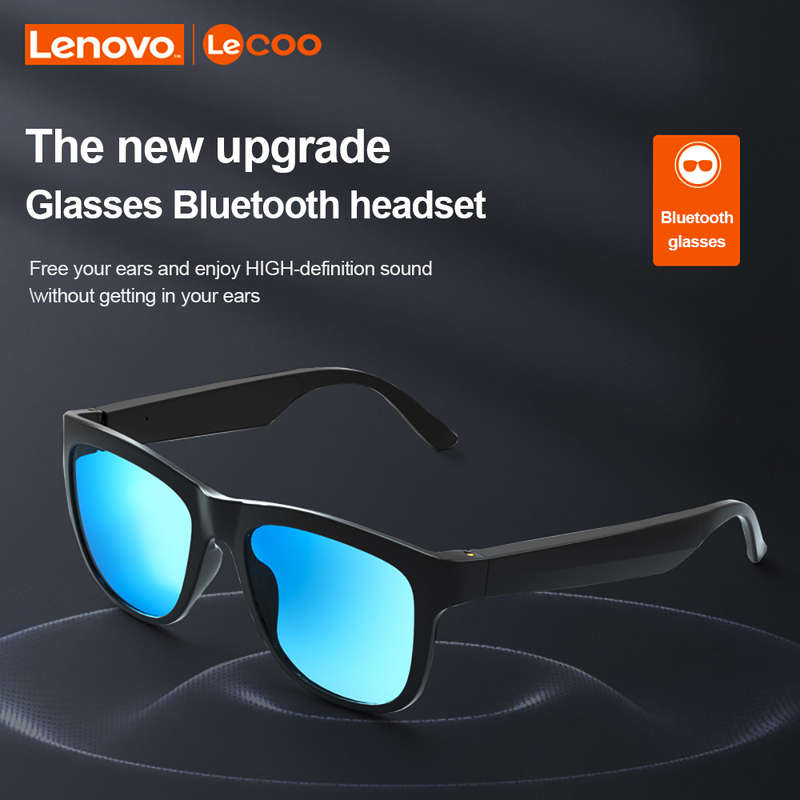 SekelBoer Tech Range Lenovo Bluetooth Sunglasses Black