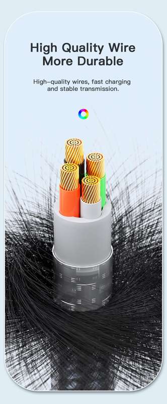 Essager 3A USB Type C Cable Fast Charging RGB