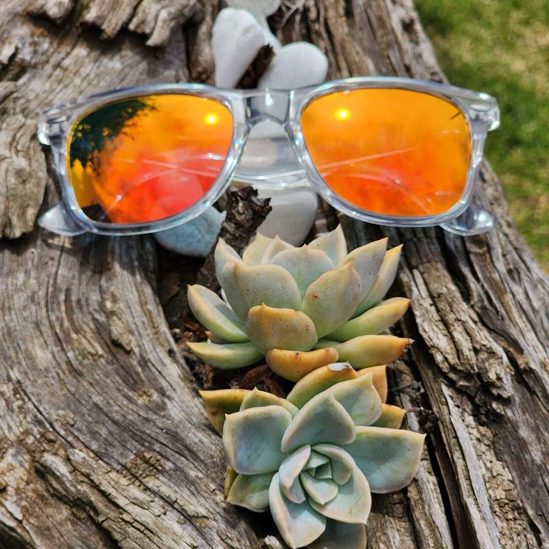 SekelBoer WarBlade Clear Frame & Red Lense