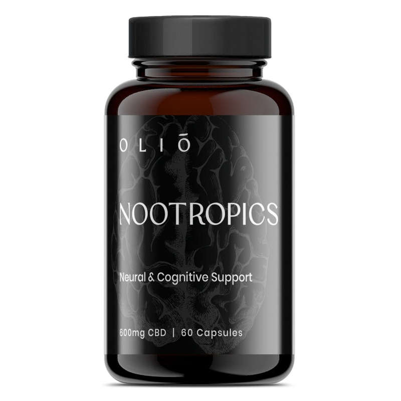 CBD Nootropic Capsules - Nootropic Capsules - 600mg:  Wholesale Pack of 3 (R300 Each)