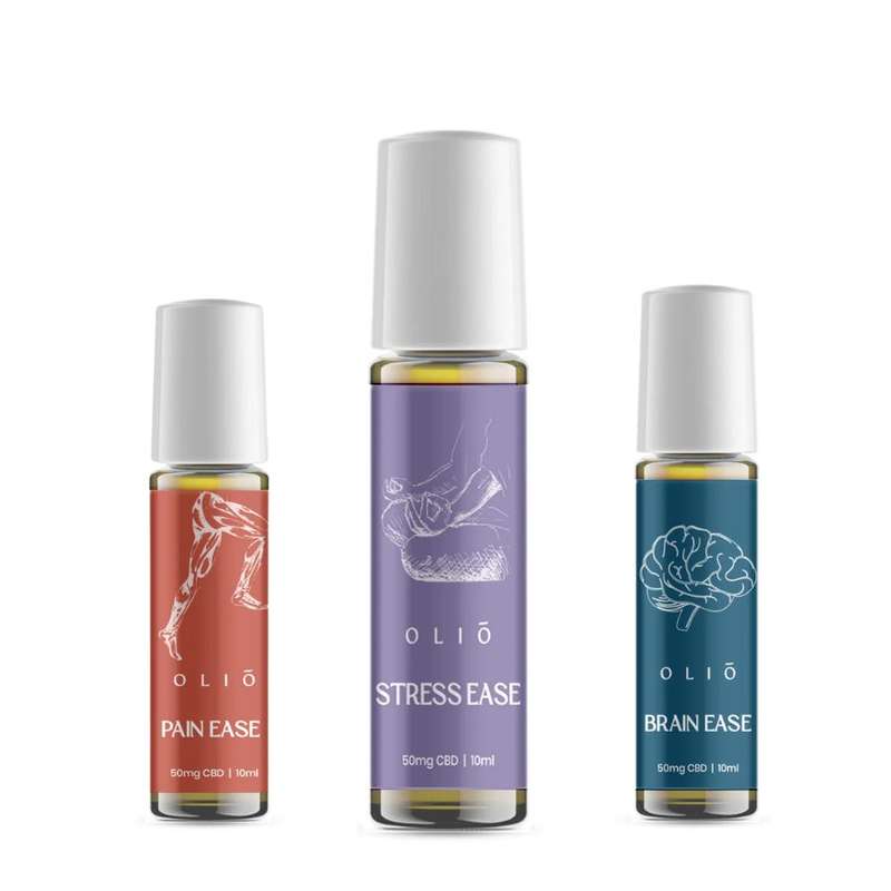CBD Roll-Ease Triyo Kit - Brain-Ease Roll On - 50mg Single