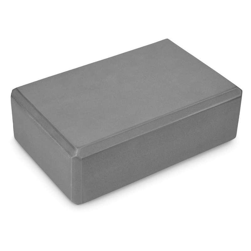Foam Yoga Block - Grey Foam Yoga Block: Wholesale Pack of 8 Blocks