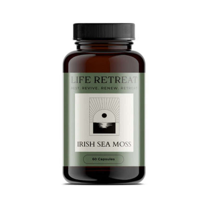 Irish Sea Moss Capsules - Irish Sea Moss Capsules: Pack of 6 Bottles
