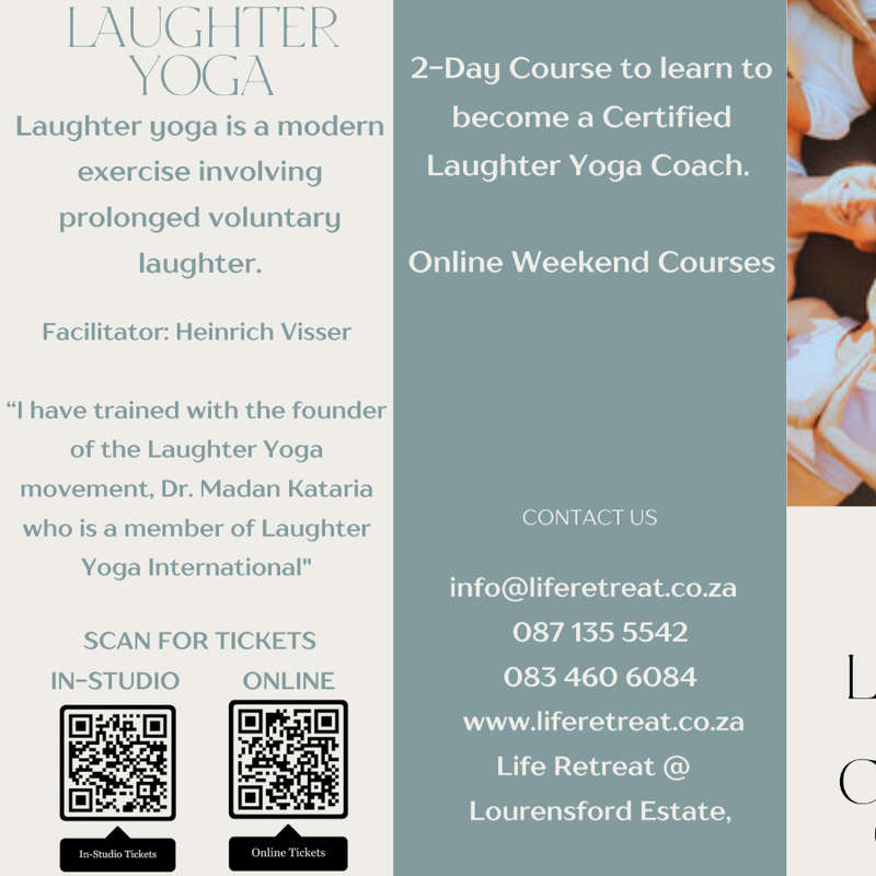 Laughter Coaching Course - Laughter Yoga Course: 3 Month Payment Plan