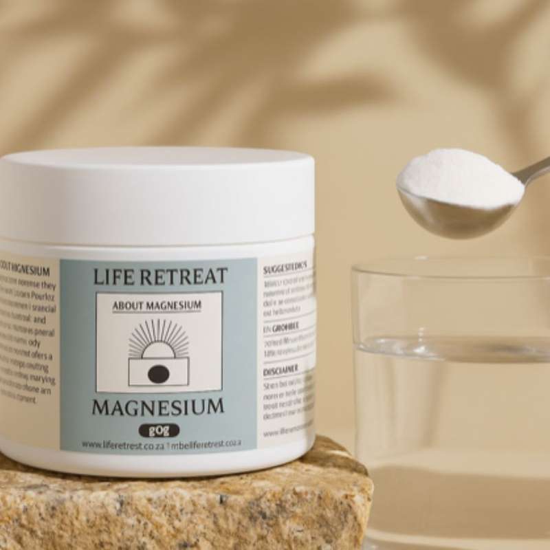 Magnesium Citrate Powder - 6 Bottles Magnesium Powder