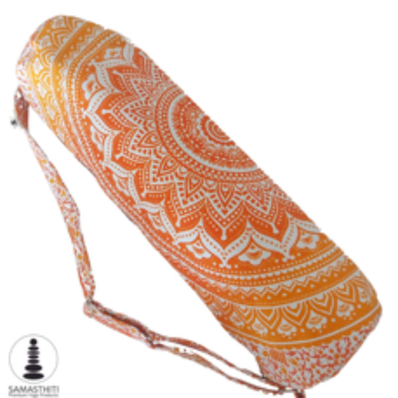 Yoga Mat Carry Bag - Yoga Mat Carry Bag / Mandala Design: Wholesale set of 4 Assorted Colours