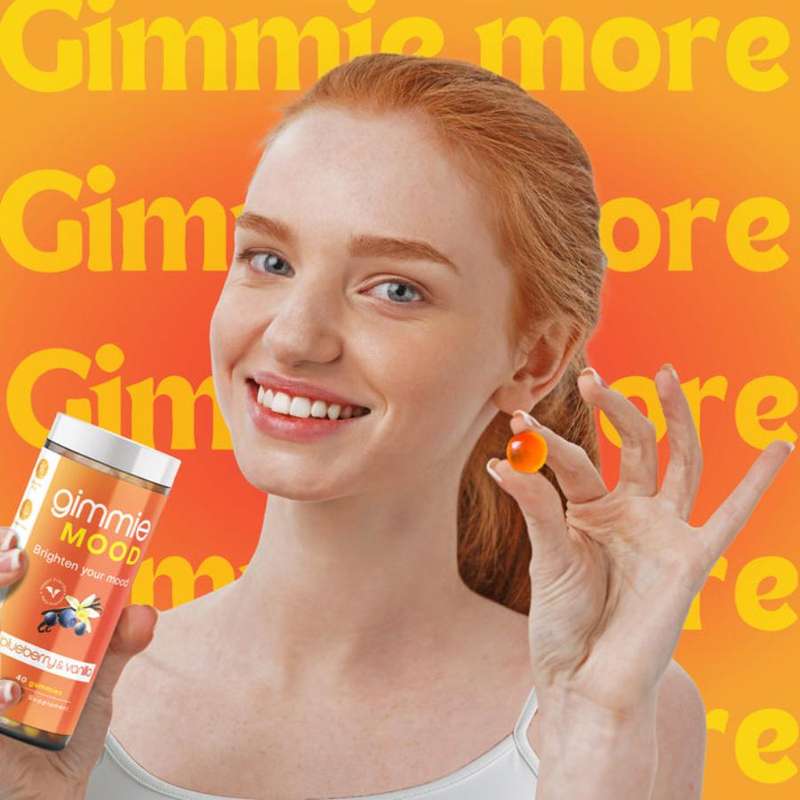 Gummies For Mood Uplifting - Gummie Mood: Whole Pack of 3 Bottles