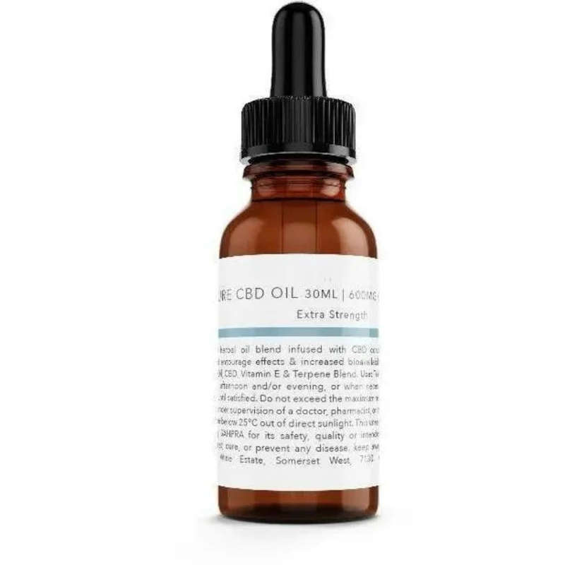 CBD 600mg Tincture - CBD 600 mg Tincture:  Wholesale Pack of 3 Bottles ( R333 Each)