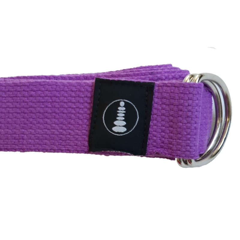 Yoga Strap - Cotton - Cotton Yoga Strap - Wholesale pack of 6 Assorted Colours