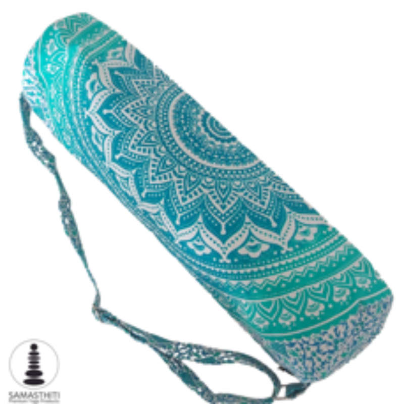 Yoga Mat Carry Bag - Yoga Mat Carry Bag / Mandala Design: Wholesale set of 4 Assorted Colours