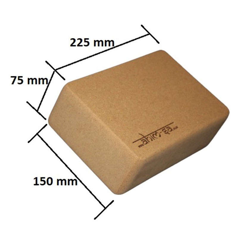 Cork Yoga Block - Cork Yoga Block: Wholesale Pack of 4 Blocks