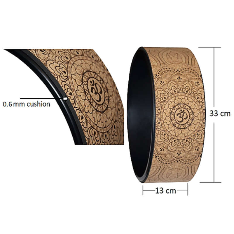 Cork Yoga Wheel - Cork Yoga Wheel