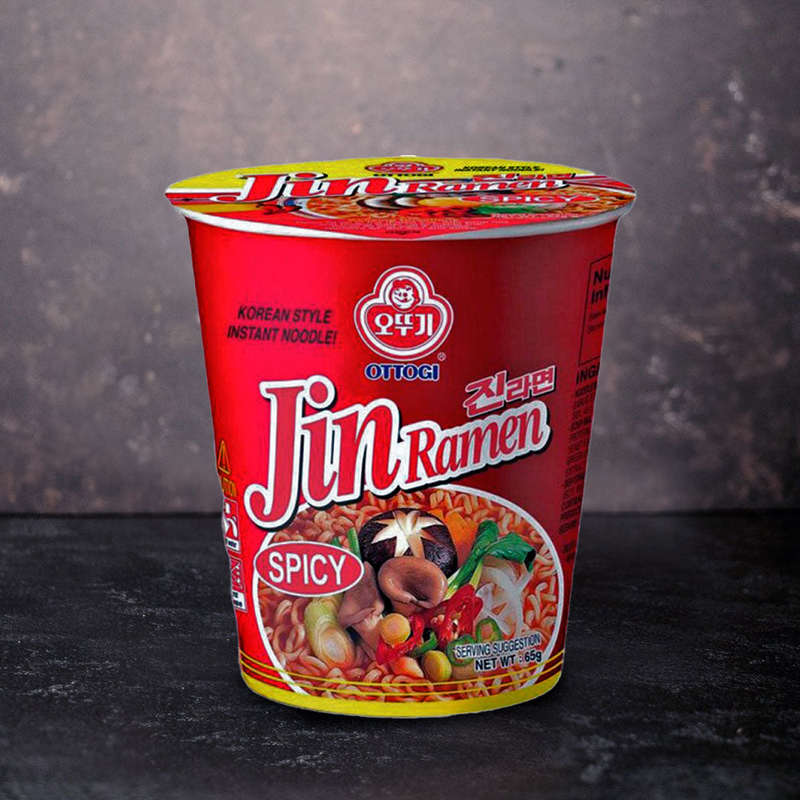 Ottogi Jin Ramen Spicy Cup 65g