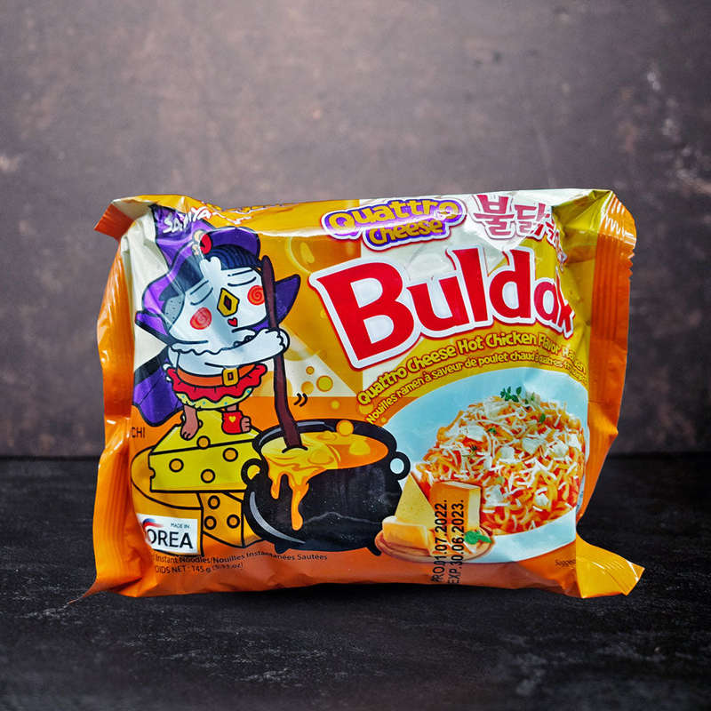 Samyang Buldak Four Cheese Ramen Single Packet 145g