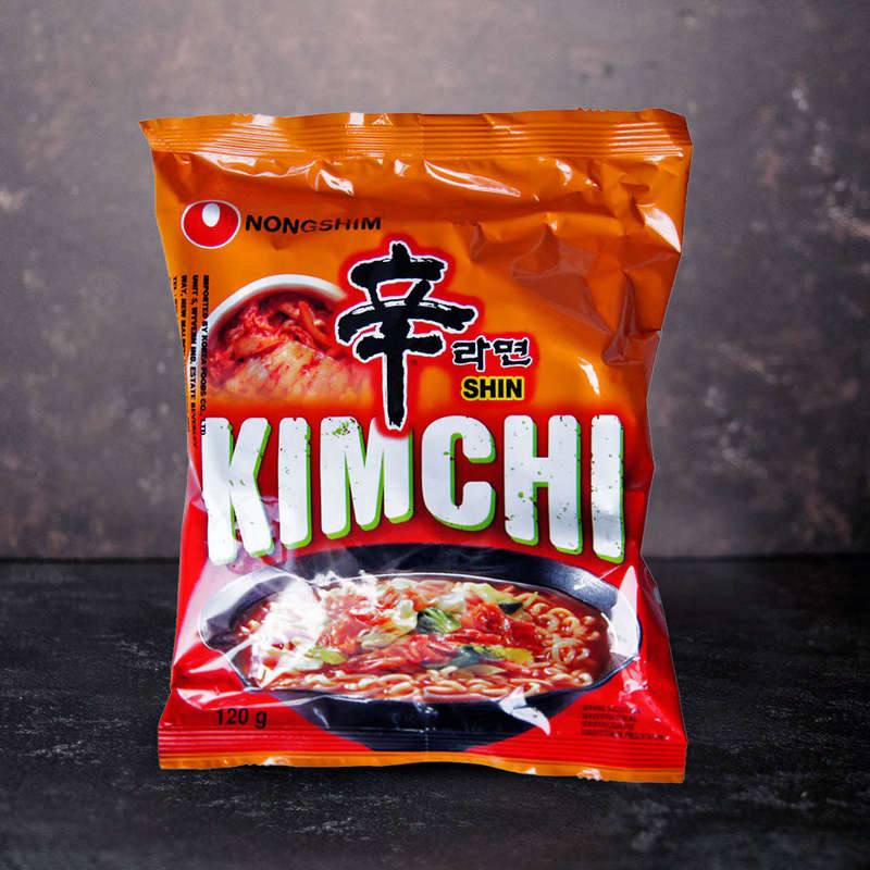 Nongshim Kimchi Ramyun Noodle Soup Single Packet 120g