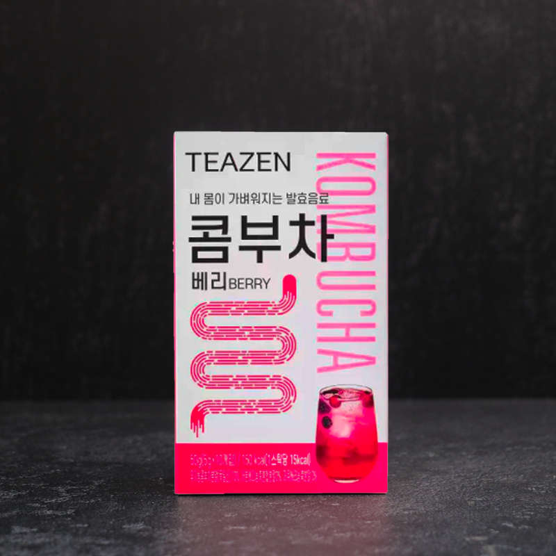 Teazen Kombucha Prebiotics Berry 10 Sticks 50g