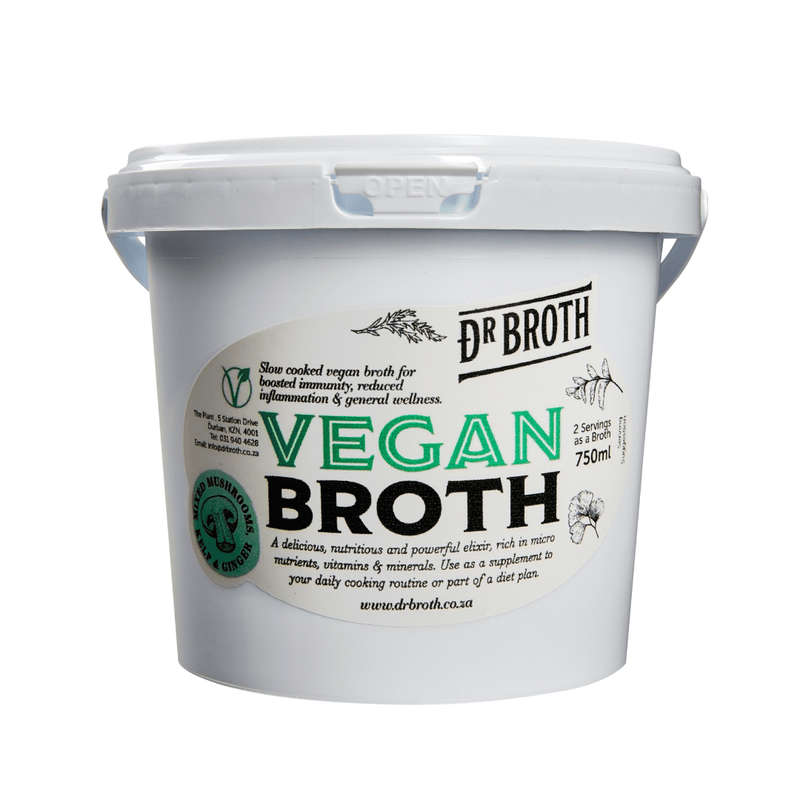 Mushroom & Seaweed Vegan Broth 750ml