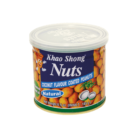 Khao Shong Coconut Flavour Coated Peanuts 185g