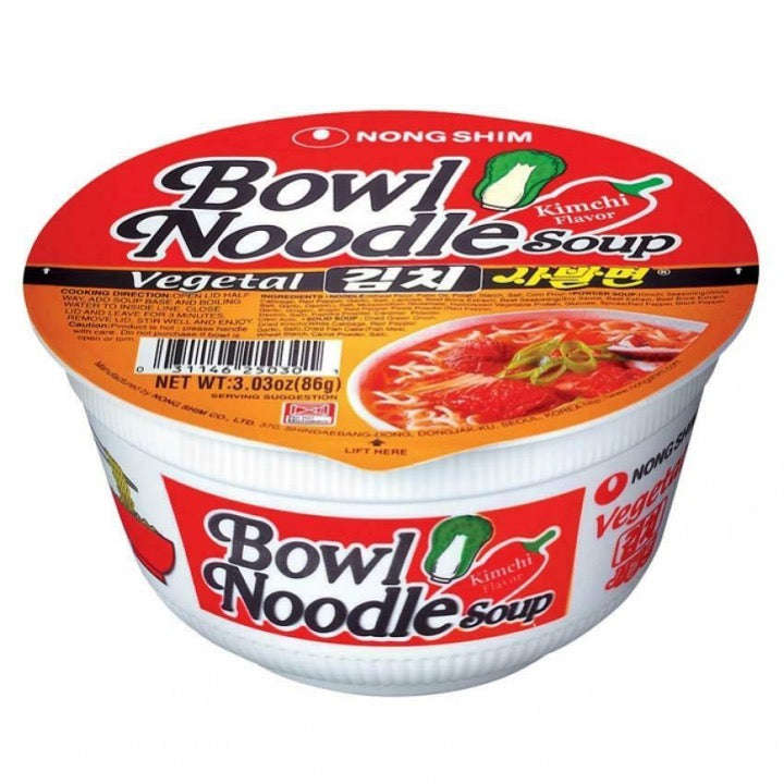 Nongshim Kimchi Bowl Noodle Soup 86g