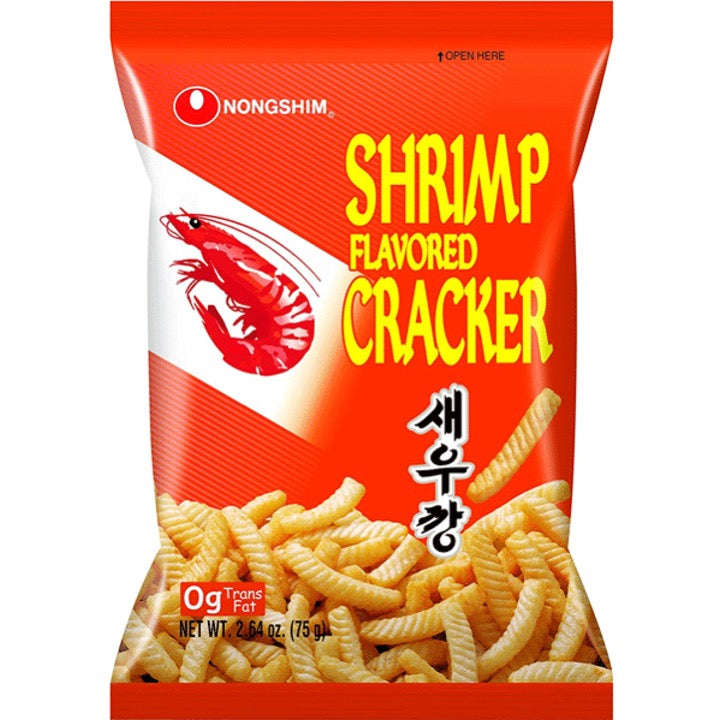 Nongshim Shrimp Flavoured Crackers 75g