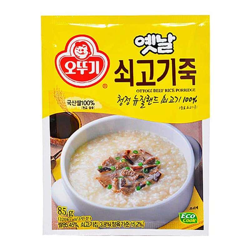 Beef Rice Porridge 85g (Ottogi)