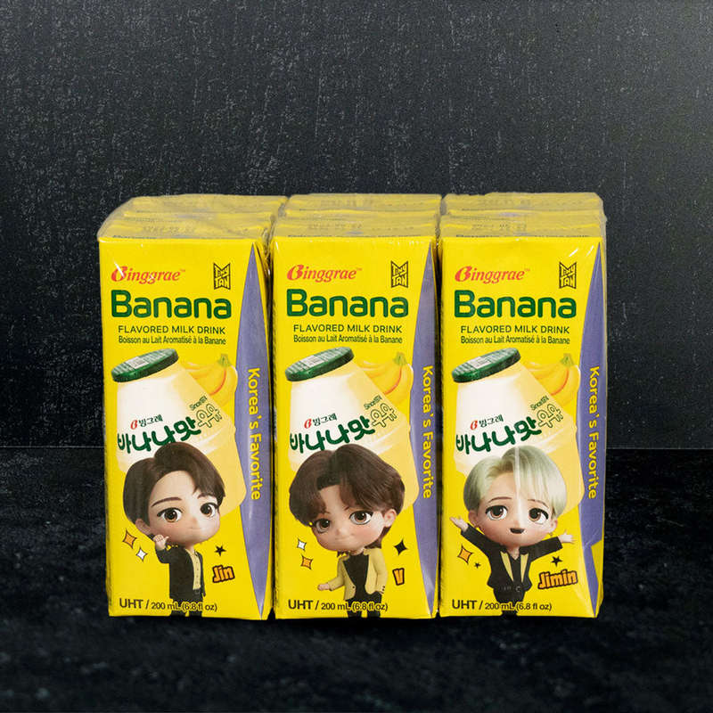 Binggrae BTS Banana Milk 6 Pack