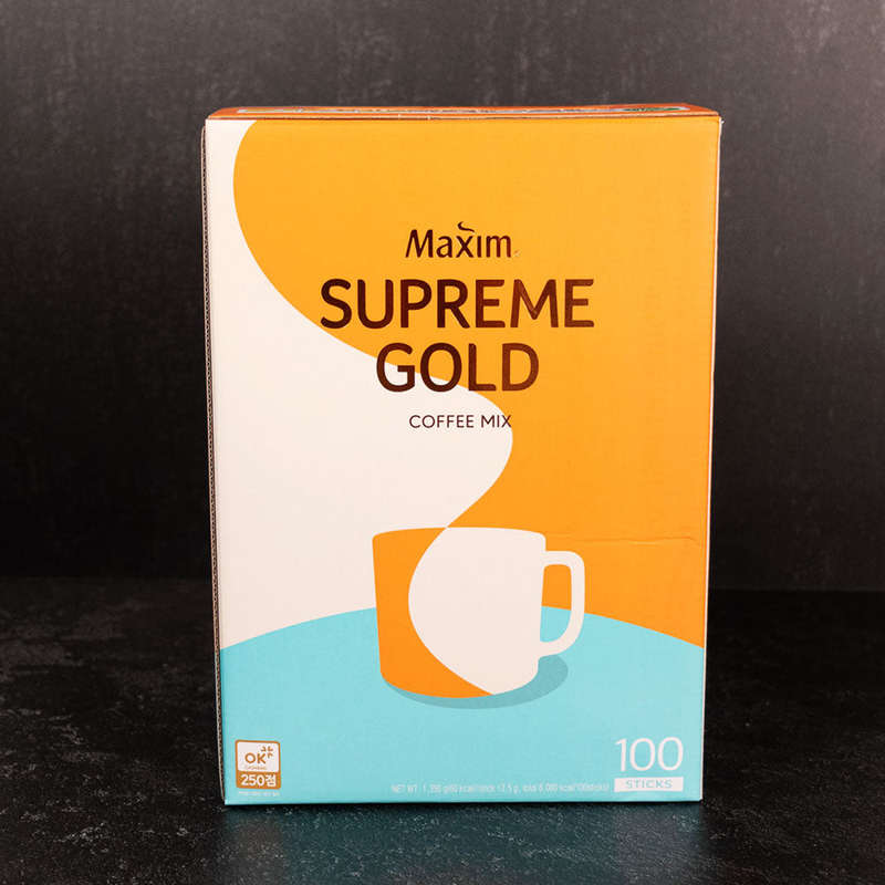 Maxim Supreme Gold Coffee Mix 100 Sticks