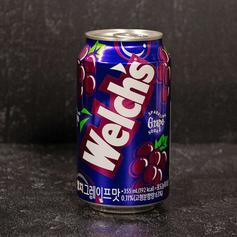 Welch's Sparkling Grape Soda 355ml