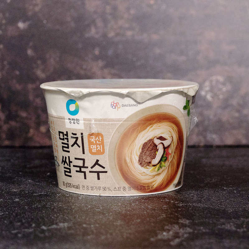Jongga Rice Noodle Bowl Anchovy Flavour 92g