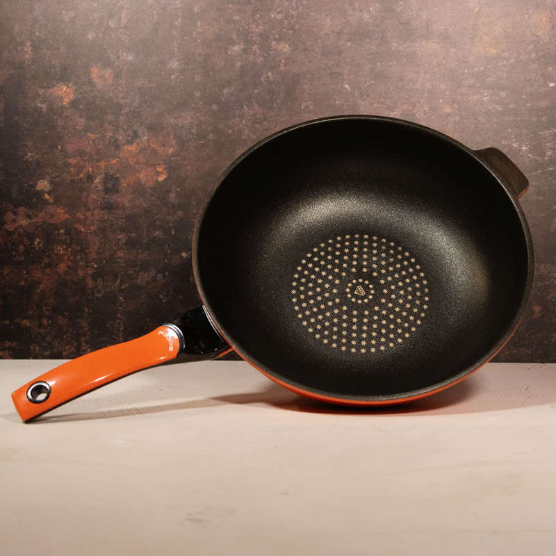 Opera Diamond Orange  Frying Pan 32cm (Deep)