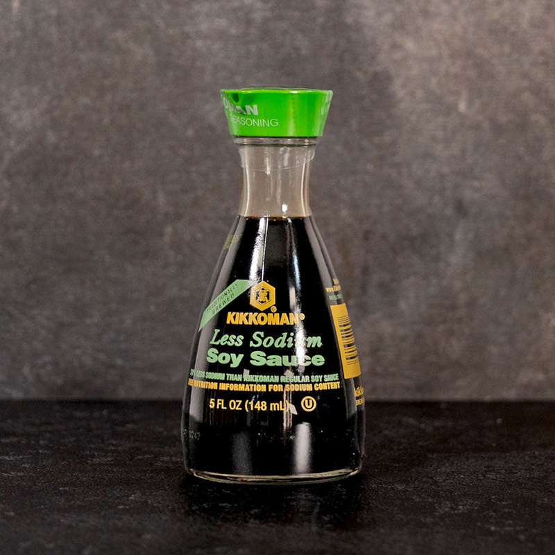 Kikkoman Naturally Brewed Less Sodium Soy Sauce 148ml