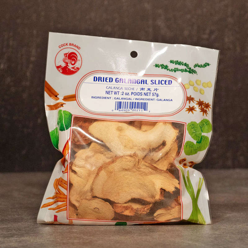 Cock Brand Dried Galangal Sliced 57g