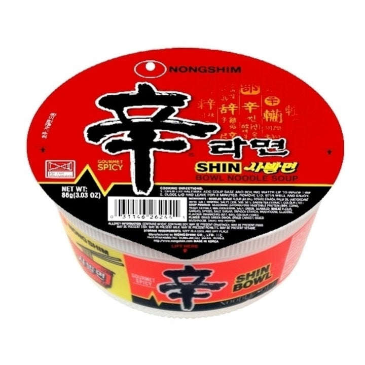 Nongshim Shin Bowl Noodle Soup 86g