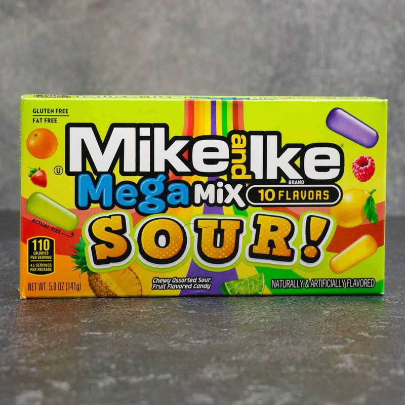 Mike&Ike 10 Flavours Mega Mix Sour 141g