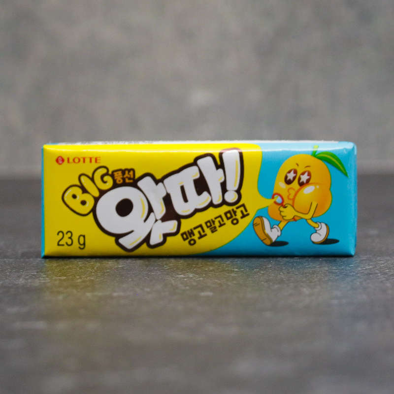 Lotte Watta Mango Big Bubble Gum 23g