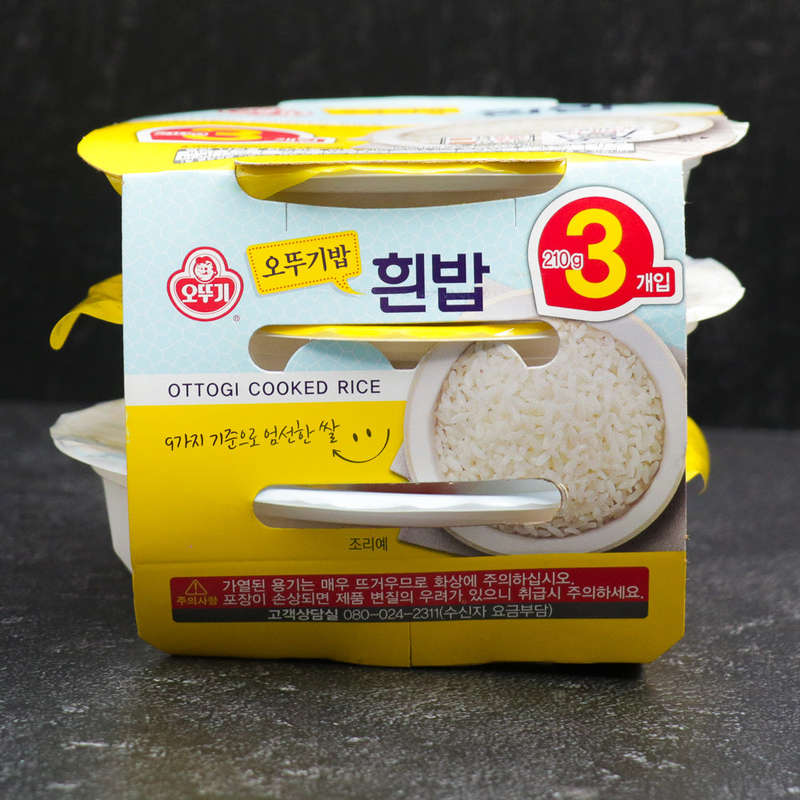 Ottogi Cooked Rice ( 3 x 210g)