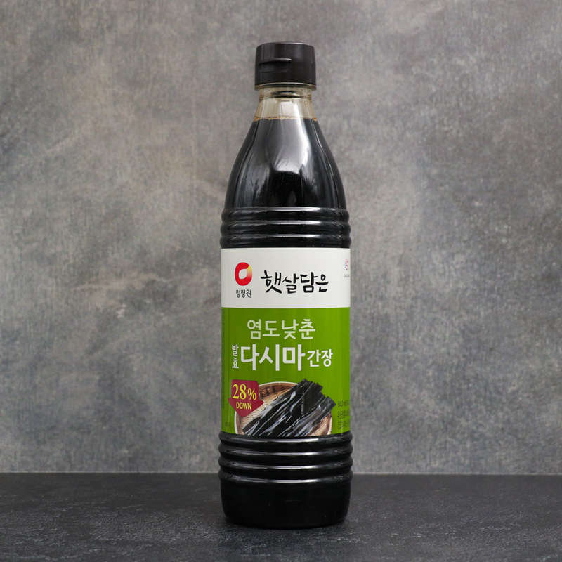 ChungJungOne Reduced Salt Kelp Soy Sauce 840ml