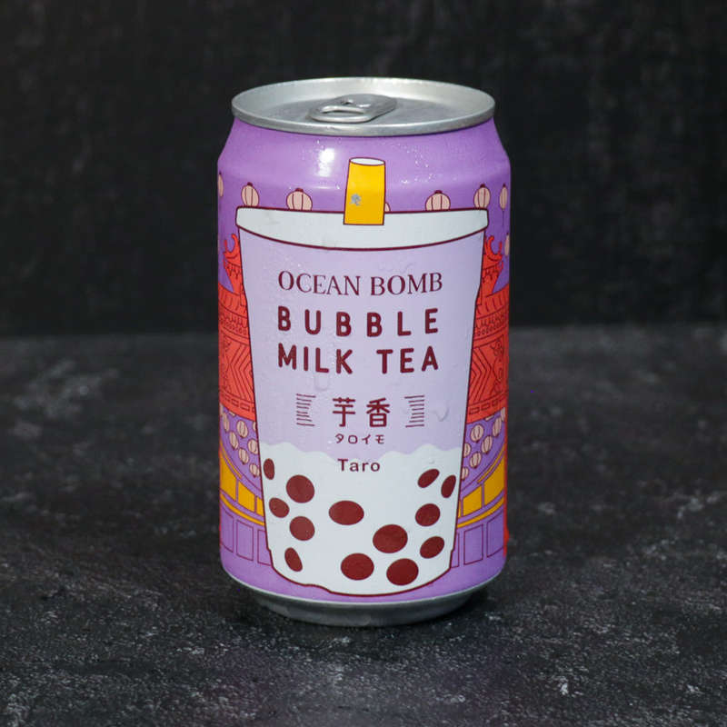 Ocean Bomb Bubble Milk Taro Tea 315ml