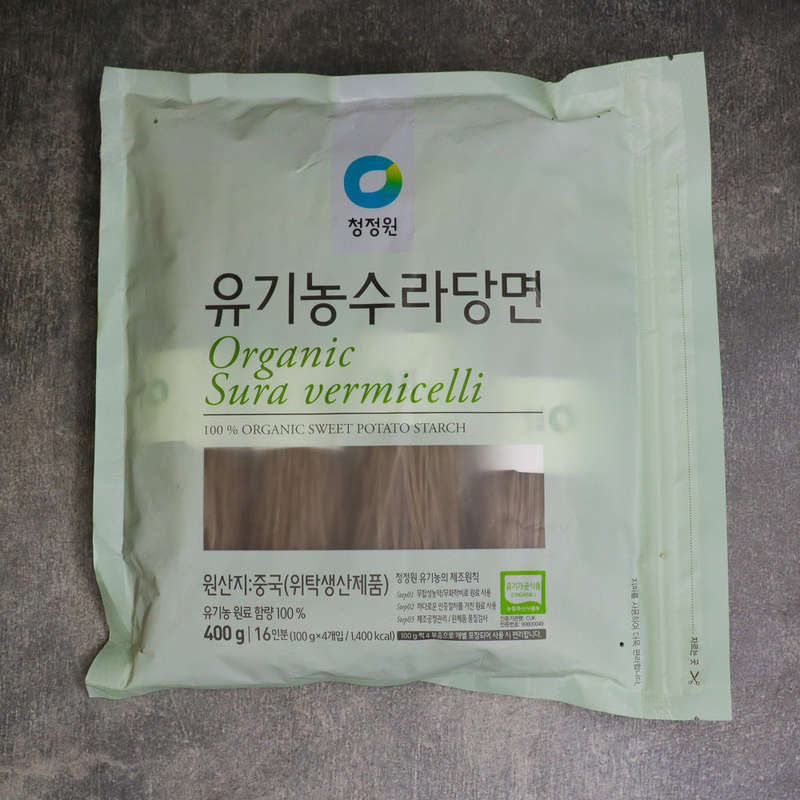 ChungJungOne Organic Sura ( Sweet Potato) Vermicelli ( 100g x 4) 400g