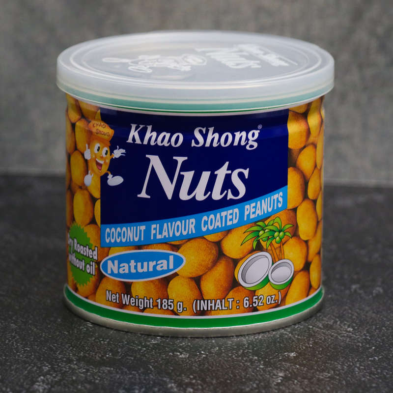 Khao Shong Coconut Flavour Coated Peanuts 185g