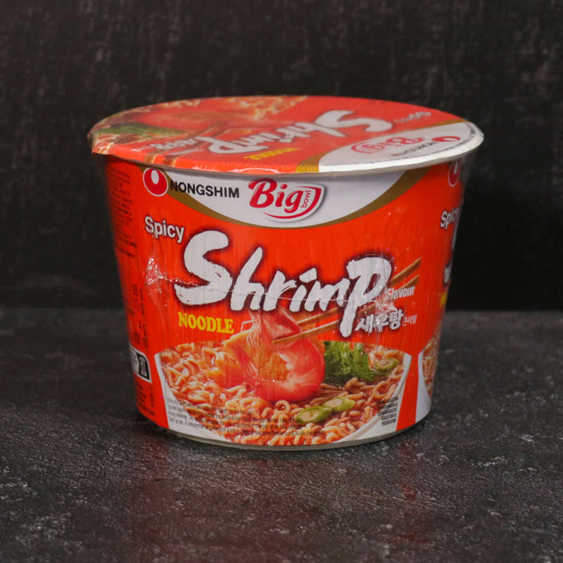 Nongshim Spicy Shrimp Big Bowl Noodle Soup 115g