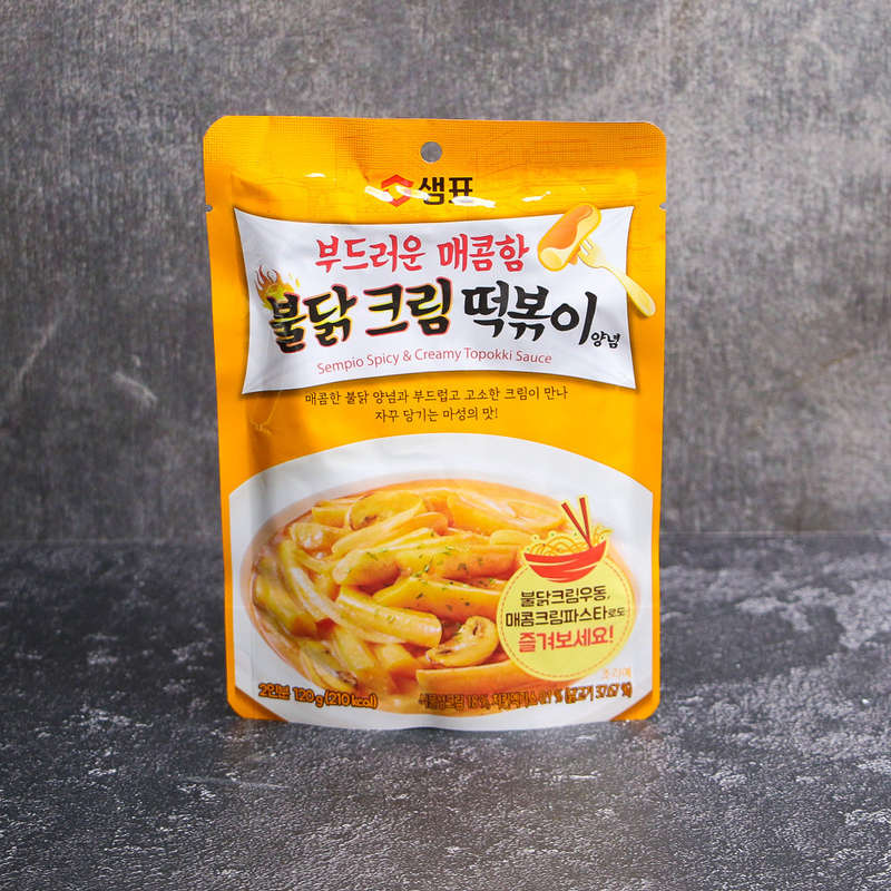 Sempio Buldak Cream Topokki Sauce 120g
